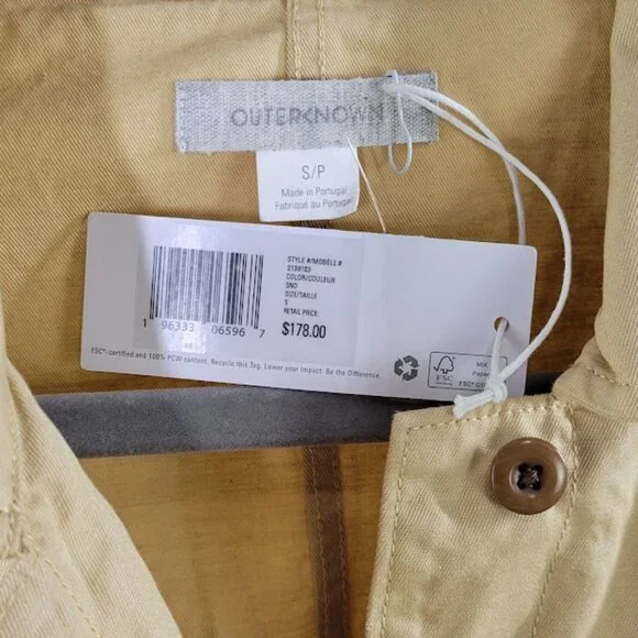 OUTERKNOWN station jumpsuit Sz S NEW - Picture 8 of 8